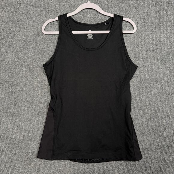Tommie Copper Sz XL Lower Back Support Tank Compression Shirt Black Sleeveless - Picture 3 of 13